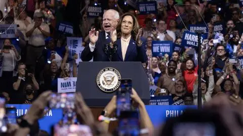 Kamala Harris ze "swoim" wiceprezydentem