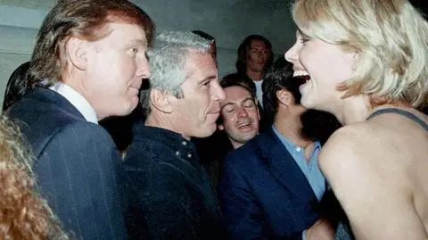 Jeffrey Epstein i Donald Trump
