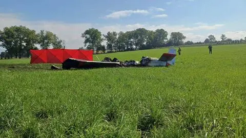 Śmiertelny wypadek awionetki w Lipowej pod Żywcem