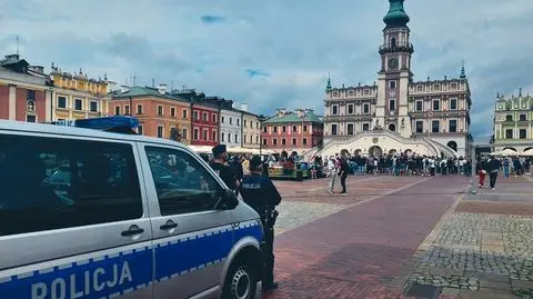 Manifestacja w Zamościu