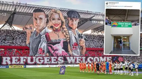 "Podłe i dyskryminujące treści" na stadionach w Warszawie. Głos władz miasta