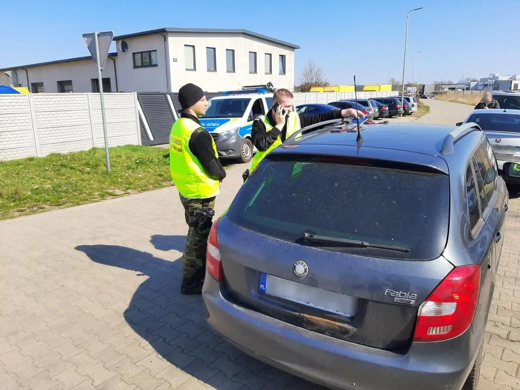 Ukraińcy zostali zatrzymani w okolicy Gubina