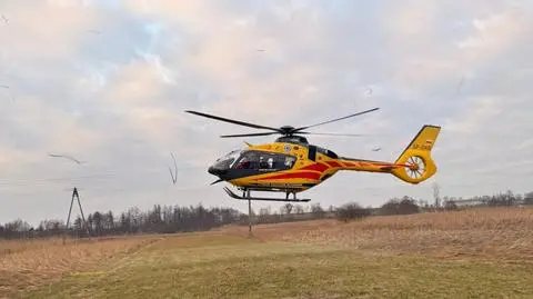 Lądował śmigłowiec LPR 