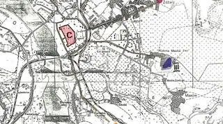 Literą "C" oznaczono cytadelę. Czyli jądro twierdzy