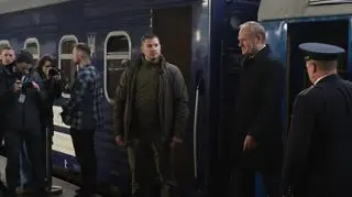 Donald Tusk rozpoczął wizytę w Kijowie