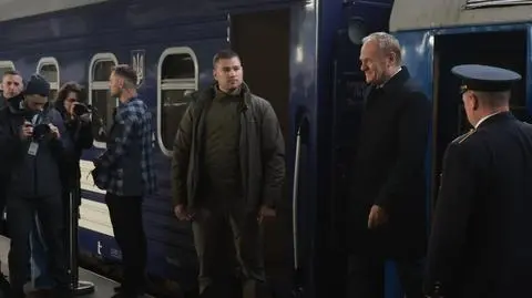 Donald Tusk rozpoczął wizytę w Kijowie