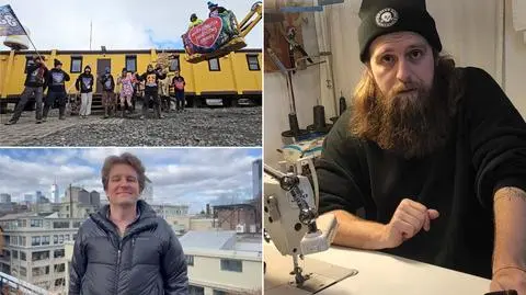 Kolacja od polarnika, lekcja szycia i spacer z reżyserem