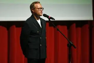 Łukasz Maciejewski, dyrektor programowy festiwalu "Wajda na nowo"
