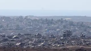 Strefa Gazy. Północna szczęść Strefy Gazy, zniszczenia po ataku Izraela