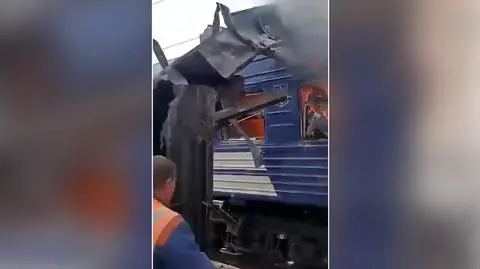 Rosjanie zaatakowali pociąg w mieście Szostka. Relacja Ołeha Biłeckiego