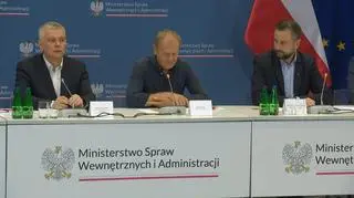 Trwa sztab kryzysowy z udziałem premiera Donalda Tuska 