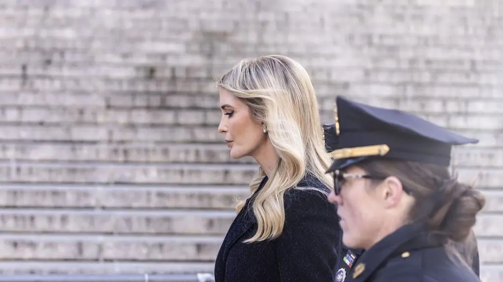 Ivanka Trump w drodze do sądu