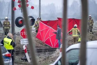 Tragiczny wypadek na przejeździe kolejowym