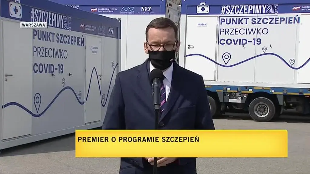 Morawiecki: wrzucamy większy bieg w akcji szczepień