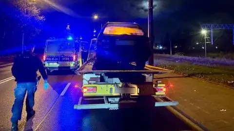 Uciekał przed policją 