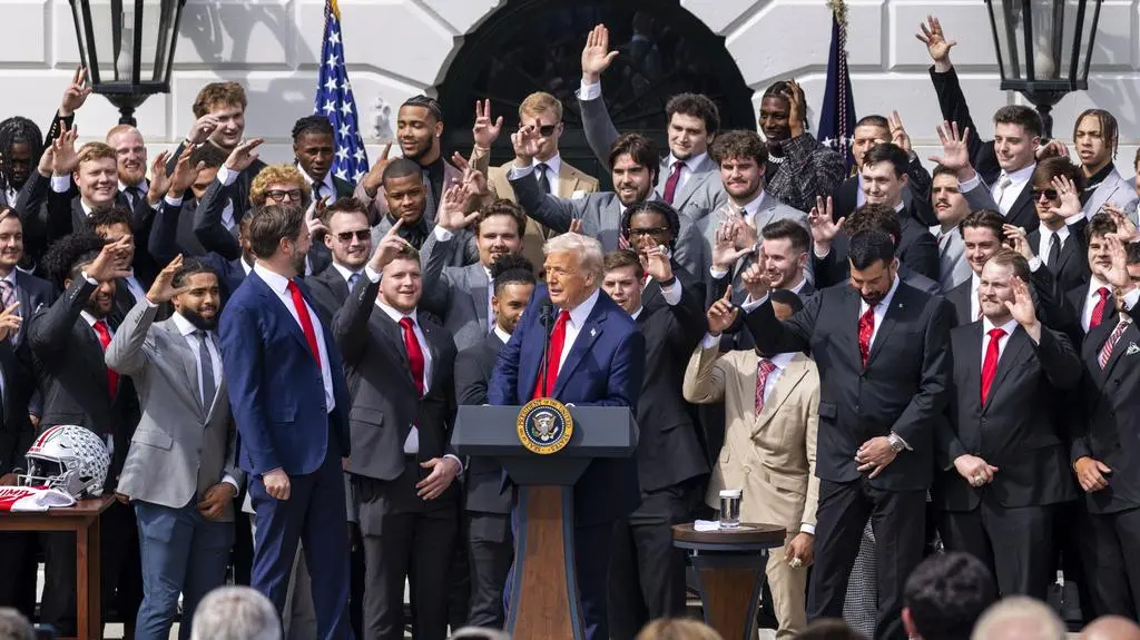 Donald Trump, Ohio State University Buckeyes