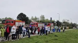 Szpital sprawdzają policjanci 