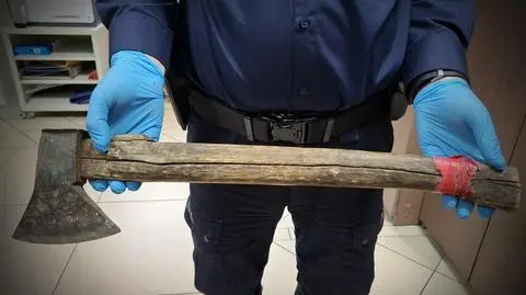 Zabezpieczona siekiera