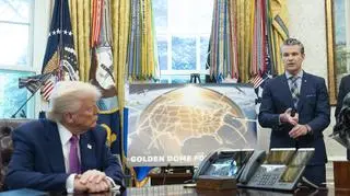 Trump ogłosił projekt tarczy antyrakietowej "Złota Kopuła" z pociskami umieszczonymi w kosmosie    