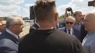 Awantura na otwarciu drogi ekspresowej S14