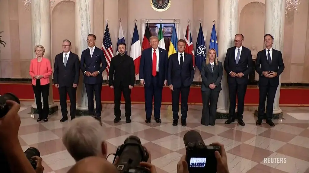 Wspólne zdjęcie liderów