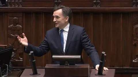 Ziobro przyszedł do Sejmu, dziś głosowanie w sprawie jego immunitetu. Oglądaj na żywo