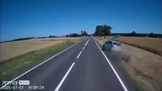 Zniszczył znak 