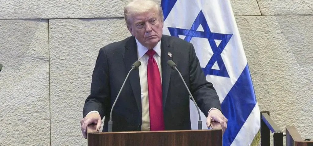 Przemówienie Donalda Trumpa w Knesecie. Oglądaj w TVN24 i TVN24+