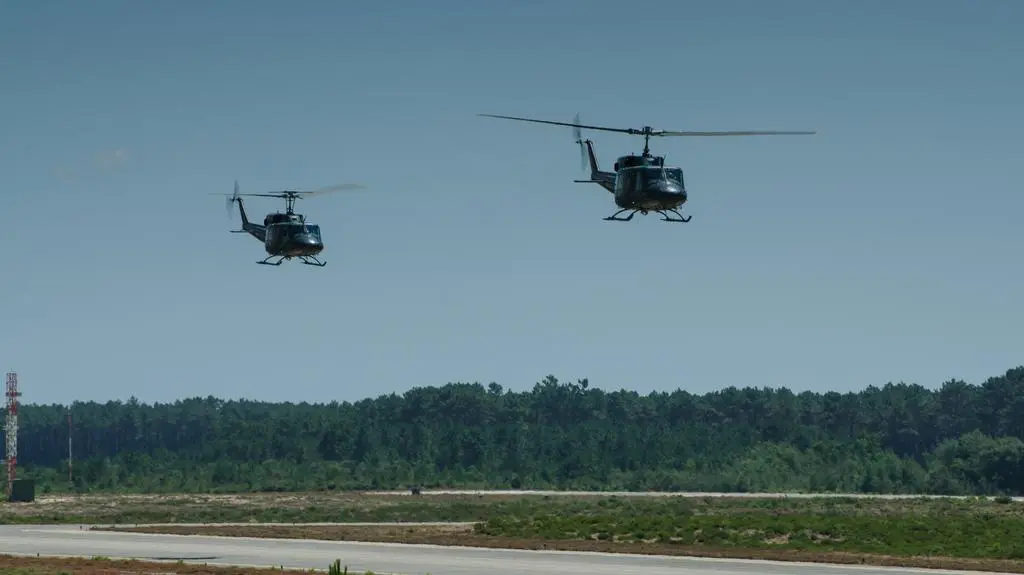 Śmigłowce Bell 212. Zdjęcie ilustracyjne 
