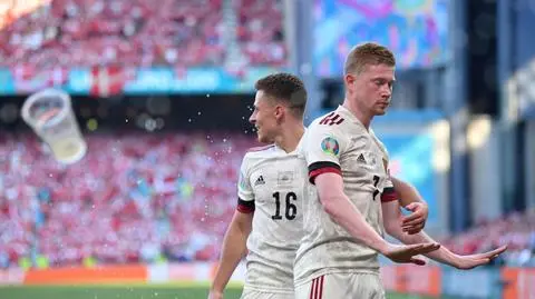 De Bruyne zrezygnował z radości po golu. "Z szacunku dla Christiana Eriksena i kibiców"