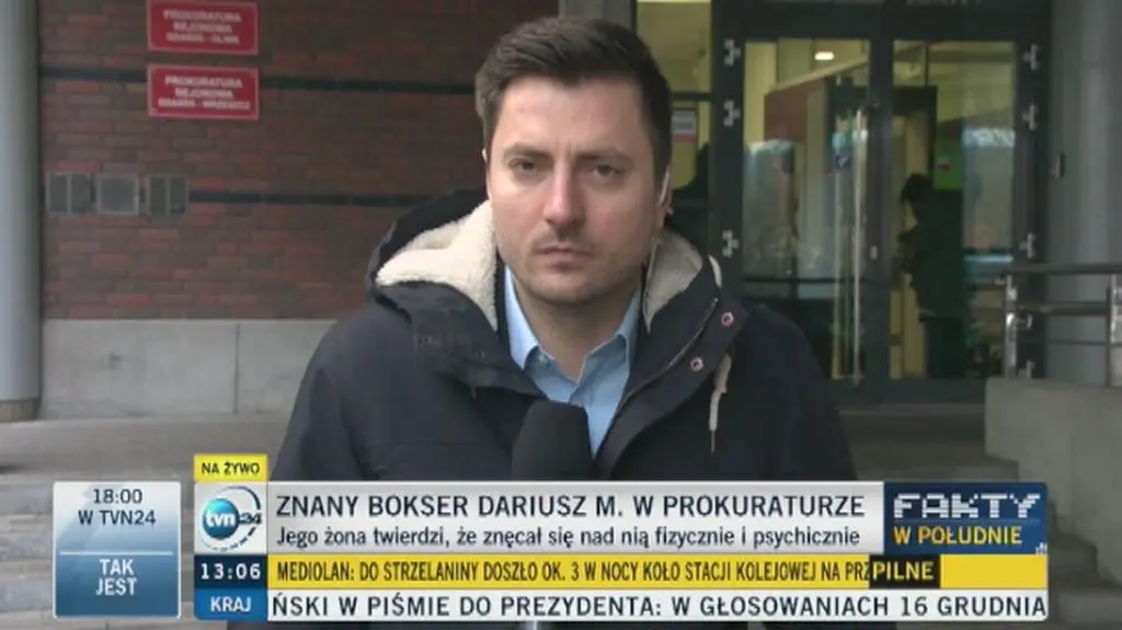 Dariusz M. przesłuchiwany w gdańskiej prokuraturze