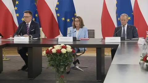 Hołownia o sytuacji w Trybunale Konstytucyjnym: dzisiaj sędzia wszedł na boisko i gra w jednej z drużyn