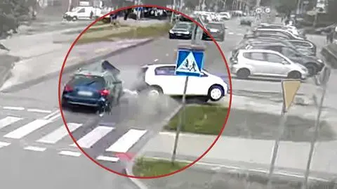 Pijany kierowca wjechał w tył auta