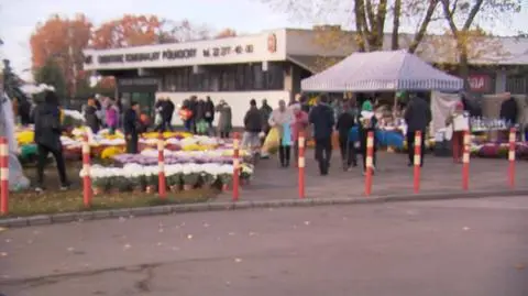 Sytuacja przed Cmentarzem Północnym - 1 listopada 2025 r.