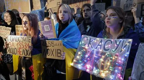 Protest w Kijowie