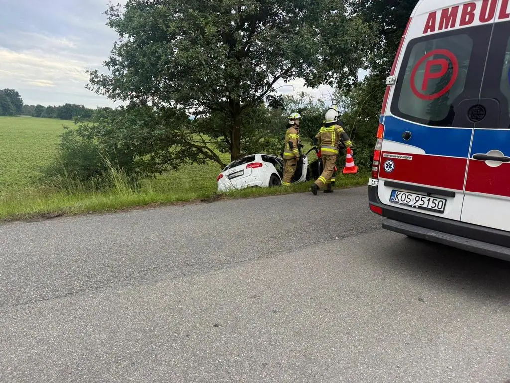 Wypadek w Dankowicach