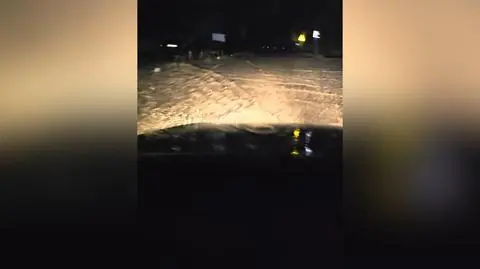 Nocna ulewa na Dolnym Śląsku