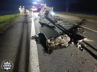 Pijany obywatel Ukrainy spowodował wypadek