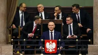 Na koniec Sikorski zwrócił się do prezydenta