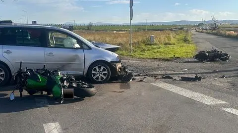Tragiczny wypadek na DW320