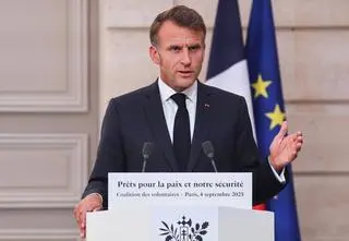 Macron o zobowiązaniu 26 krajów i gwarancjach bezpieczeństwa od USA