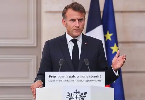 Macron o zobowiązaniu 26 krajów i gwarancjach bezpieczeństwa od USA