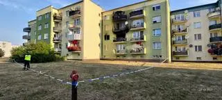 Pożar w Brzegu Dolnym
