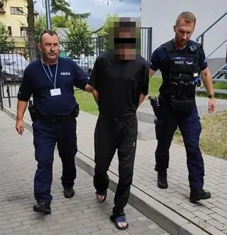 Mężczyzna został zatrzymany przez policję