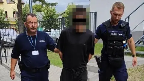 Mężczyzna został zatrzymany przez policję