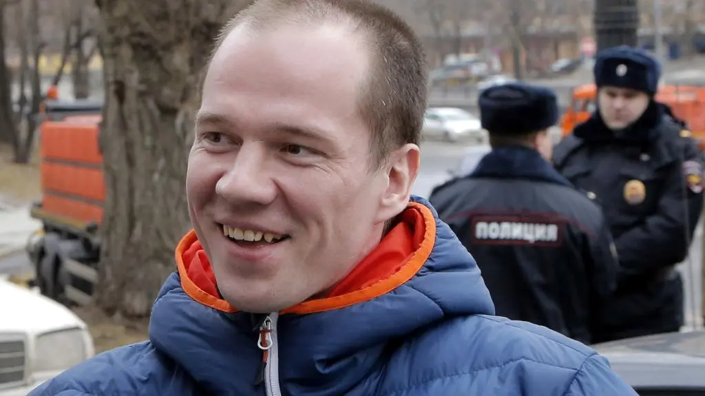 Ildar Dadin. Zdjęcie z marca 2017 roku 
