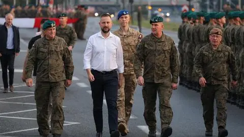 Kosiniak-Kamysz pojawił się na próbę defilady wojskowej w Warszawie