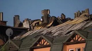 Pożar w Ząbkach