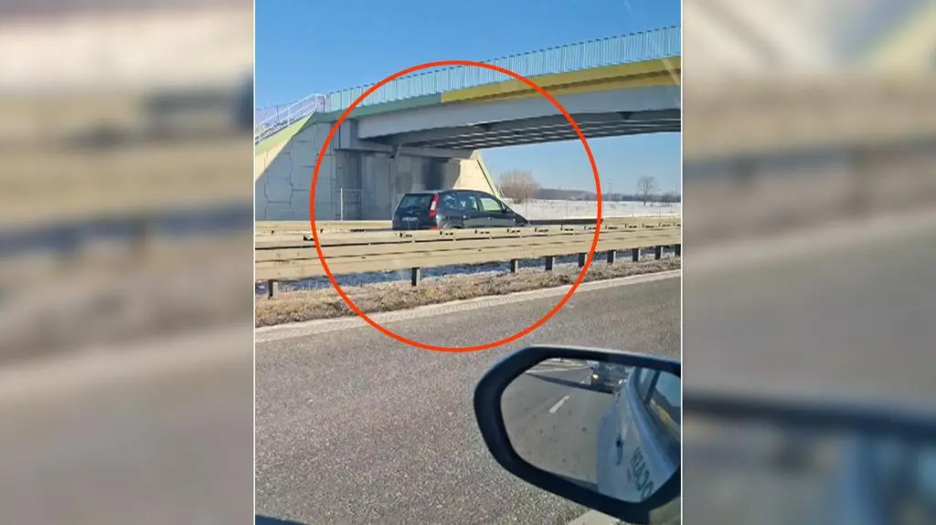 Jechał pod prąd 