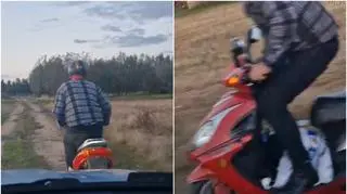 Nieodpowiedzialny motorowerzysta stanie przed sądem